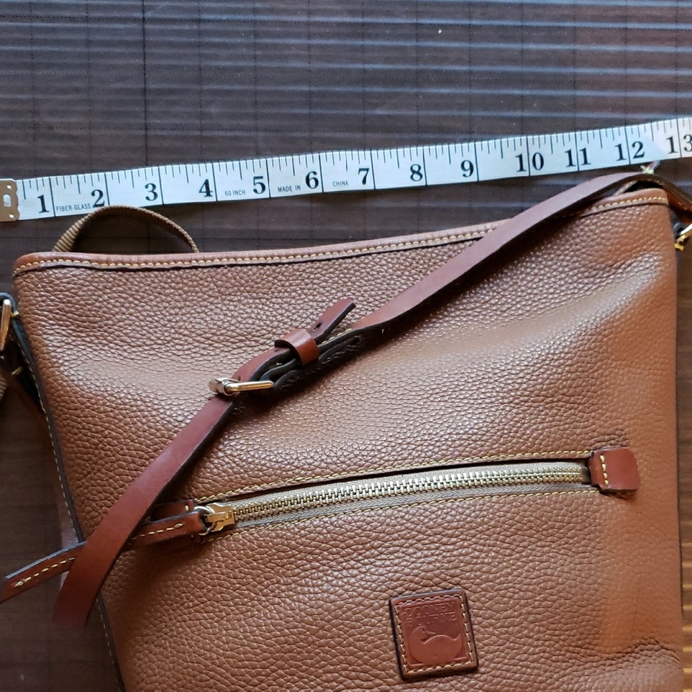 Dooney & Bourke Caramel Medium Sac Shoulder Bag - Picture 5 of 7
